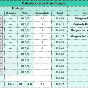 Planilhas De Precifica O E Finan As Papelaria Personalizada Openlier